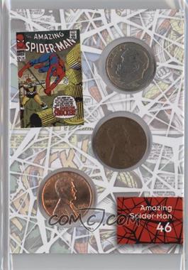 2017 Fleer Ultra Marvel Spider-Man - Coin Cards #CC17 - Amazing Spider-Man #46