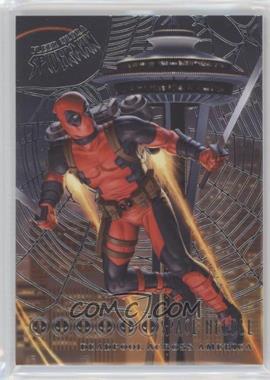 2017 Fleer Ultra Marvel Spider-Man - Deadpool Across America - Web Foil #DA3 - Space Needle