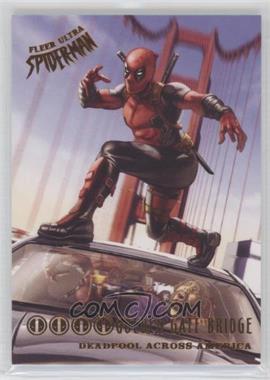 2017 Fleer Ultra Marvel Spider-Man - Deadpool Across America #DA1 - Golden Gate Bridge