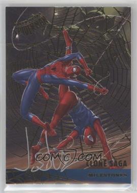 2017 Fleer Ultra Marvel Spider-Man - Milestones - Gold Web Foil Autographs #M-4 - Jason Juta (Clone Saga) /49