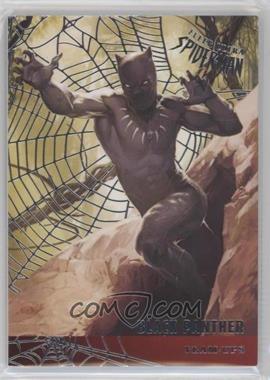 2017 Fleer Ultra Marvel Spider-Man - Team Ups - Web Foil #TU5 - Black Panther