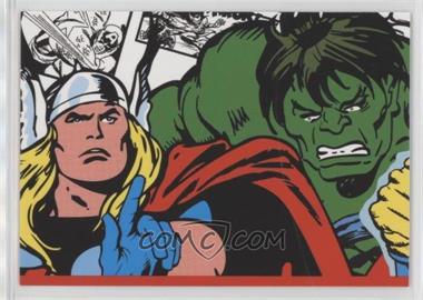 2017 Panini Marvel - [Base] #4 - Thor, Incredible Hulk