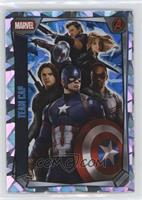 Captain America Civil War - Team Cap (Super Holographic Foil)
