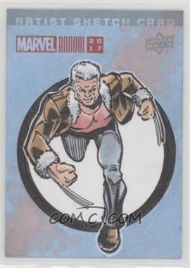 2017 Upper Deck Marvel Annual - Pack Wars Sketch Card Achievements #SKT - Mitch Ballard /1