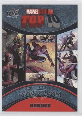 2017 Upper Deck Marvel Annual - Top 10 Heroes #TH-6 - Spider-Man