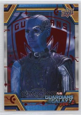 2017 Upper Deck Marvel Guardians of the Galaxy Volume 2 - [Base] - Red #8 - Nebula Returns /49