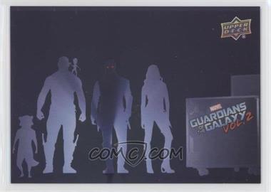 2017 Upper Deck Marvel Guardians of the Galaxy Volume 2 - [Base] - Silver Foil #90 - Movie Poster - Movie Poster