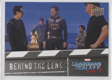 2017 Upper Deck Marvel Guardians of the Galaxy Volume 2 - Behind the Lens #BTL6 - James Gunn & Chris Pratt