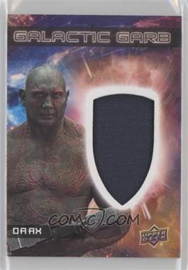 2017 Upper Deck Marvel Guardians of the Galaxy Volume 2 - Galactic Garb #SM-11 - Drax