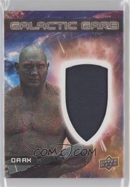 2017 Upper Deck Marvel Guardians of the Galaxy Volume 2 - Galactic Garb #SM-11 - Drax