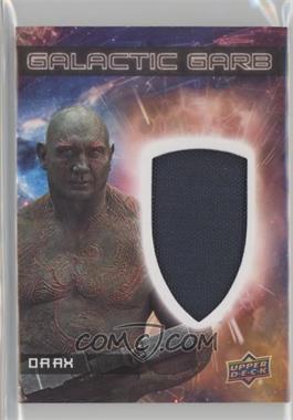 2017 Upper Deck Marvel Guardians of the Galaxy Volume 2 - Galactic Garb #SM-11 - Drax