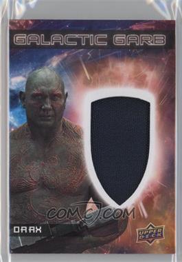 2017 Upper Deck Marvel Guardians of the Galaxy Volume 2 - Galactic Garb #SM-11 - Drax