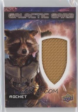 2017 Upper Deck Marvel Guardians of the Galaxy Volume 2 - Galactic Garb #SM-25 - Rocket