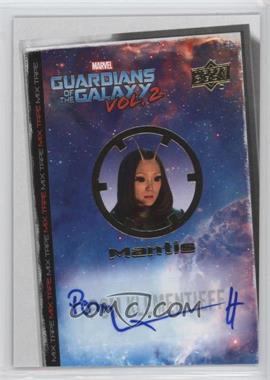 2017 Upper Deck Marvel Guardians of the Galaxy Volume 2 - Mix Tape Autos #MT7 - Pom Klementieff