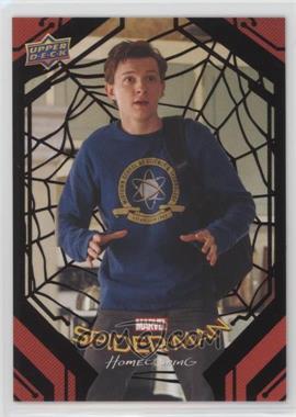 2017 Upper Deck Marvel Spider-Man Homecoming - [Base] - Black Foil #73 - Running Home /49