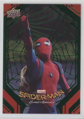 2017 Upper Deck Marvel Spider-Man Homecoming - [Base] - Green Foil #42 - Enhanced Combat Mode