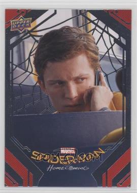 2017 Upper Deck Marvel Spider-Man Homecoming - [Base] - Silver Web #40 - Happy Checks In