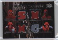 Spider-Man Homemade Suit Hood-Legs-Mask-Torso