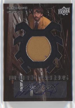 2017 Upper Deck Marvel Spider-Man Homecoming - Webbed Threads Single Autograph Memorabilia #WTA3 - Martin Starr