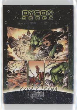 2017 Upper Deck Marvel Thor: Ragnarok - Dyson Cards #D-14 - Incredible Hulk #100