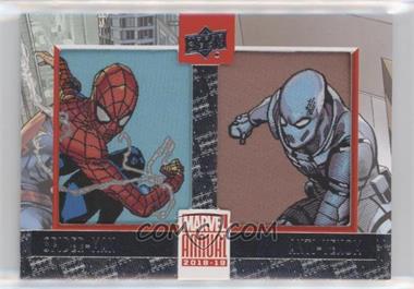 2018-19 Upper Deck Marvel Annual - Dual Comic Patches #PD21 - SP - Anti-Venom, Spider-Man