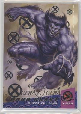 2018 Fleer Ultra Marvel X-Men - [Base] - Silver #115 - Villains - Dark Beast