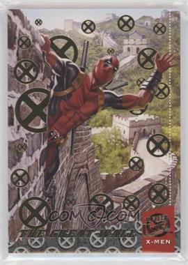 2018 Fleer Ultra Marvel X-Men - Deadpool Around the World - Gold #DAW1 - The Great Wall /99