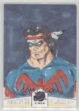 2018 Fleer Ultra Marvel X-Men - Sketch Cards #_AMA - A Matthews /1