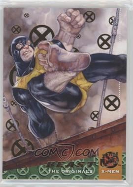 2018 Fleer Ultra Marvel X-Men - The Originals - Gold #O4 - Beast /99