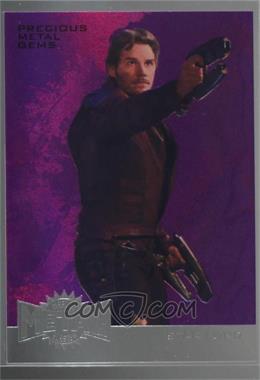 2018 Upper Deck Marvel Avengers Infinity War - Precious Metal Gems - Purple #IPMG5 - Star-Lord