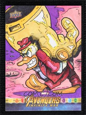 2018 Upper Deck Marvel Avengers Infinity War - Sketch Cards #SKT - Gary ODD Edmund /1