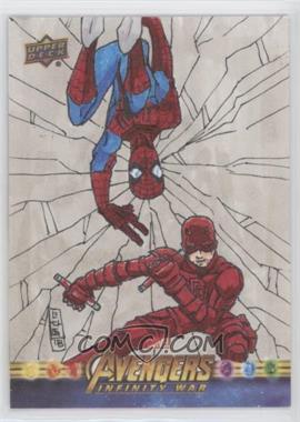 2018 Upper Deck Marvel Avengers Infinity War - Sketch Cards #SKT - Holden Leung /1