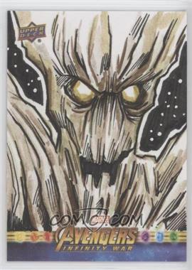 2018 Upper Deck Marvel Avengers Infinity War - Sketch Cards #SKT - Justin Castaneda /1