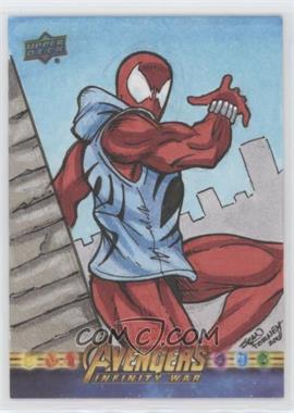 2018 Upper Deck Marvel Avengers Infinity War - Sketch Cards #SKT - Sean Forney /1