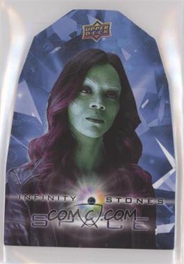 2018 Upper Deck Marvel Avengers Infinity War - Space Stones - Diamond Relics #BS2 - Gamora /49 [Noted]