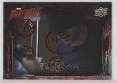 2018 Upper Deck Marvel Daredevil Seasons 1 & 2 - [Base] - Daredevil Red Foil #28 - Corrupt Cop /299