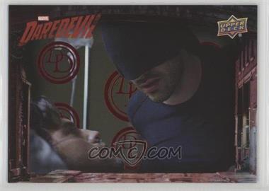 2018 Upper Deck Marvel Daredevil Seasons 1 & 2 - [Base] - Daredevil Red Foil #28 - Corrupt Cop /299