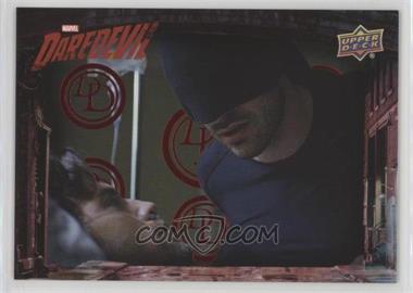 2018 Upper Deck Marvel Daredevil Seasons 1 & 2 - [Base] - Daredevil Red Foil #28 - Corrupt Cop /299