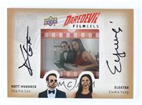 Charlie Cox, Elodie Yung #/25