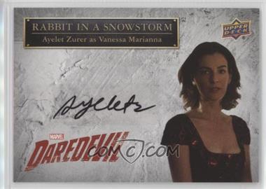 2018 Upper Deck Marvel Daredevil Seasons 1 & 2 - Rabbit in a Snowstorm Autographs #SS-VM - Ayelet Zurer - Red Dress