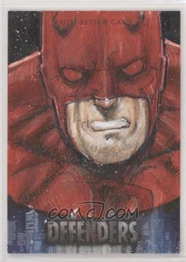 2018 Upper Deck Marvel Defenders - Sketch Cards #SKT - Brian Canio /1