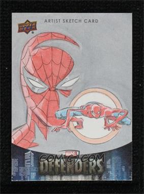 2018 Upper Deck Marvel Defenders - Sketch Cards #SKT - Mitch Ballard /1