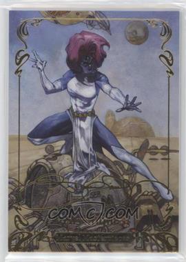 2018 Upper Deck Marvel Masterpieces - [Base] - Gold Foil Signature Series #77 - Level 3 - Mystique