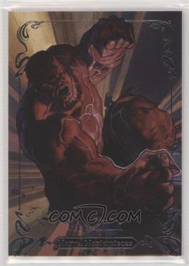 2018 Upper Deck Marvel Masterpieces - [Base] #47 - Level 2 - Red Hulk /1499