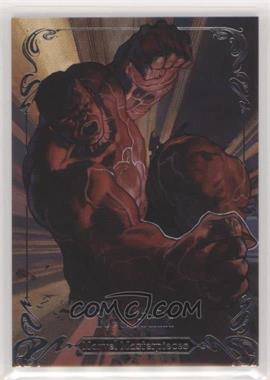 2018 Upper Deck Marvel Masterpieces - [Base] #47 - Level 2 - Red Hulk /1499