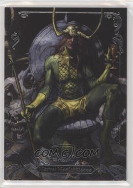 2018 Upper Deck Marvel Masterpieces - [Base] #82 - Level 4 - Loki /99