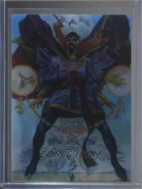 2018 Upper Deck Marvel Masterpieces - Mirage #EIGHT OF NINE - Doctor Strange, Iron Man, Black Bolt, Professor X