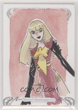 2018 Upper Deck Marvel Masterpieces - Sketch Cards #_LURR - Luis Ramos-Rosas /1