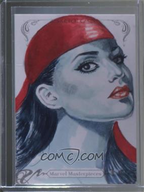 2018 Upper Deck Marvel Masterpieces - Sketch Cards #_MADY - Marcia Dye /1