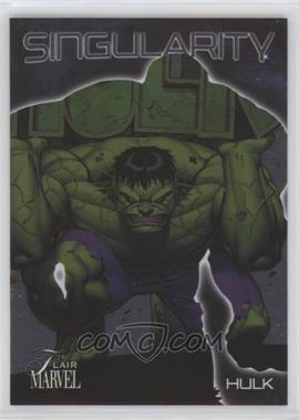 2019 Flair Marvel - Singularity #S-14 - Hulk